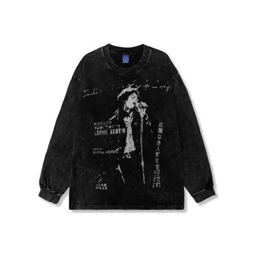 HRDW Промытый Черный Унисекс T-Рубашки