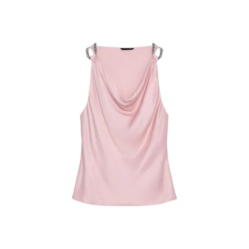 ZARA Light Pink Women's Tops ZARA Светло-розовые женские топы