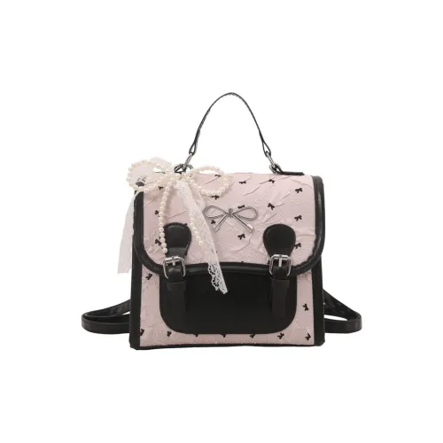 DIFFERENT FACES ПУ (полиуретан) Рюкзак Женские Розовый