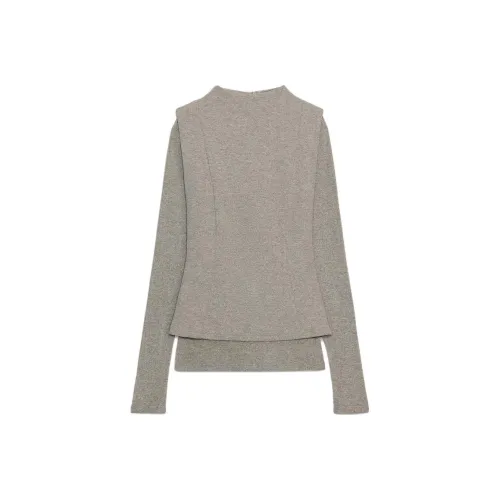 ZARA Коричневый Женский Трикотаж