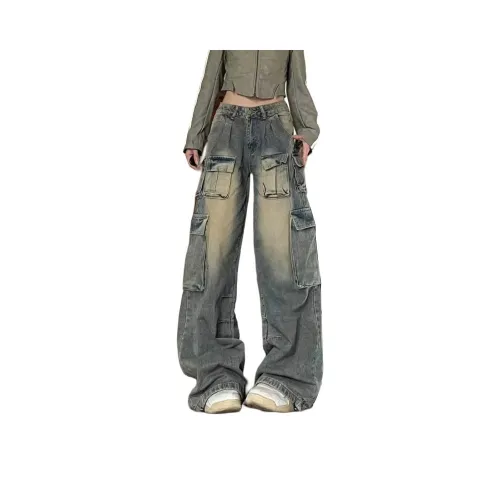 TLONELY1 Винтажные синие женские джинсы