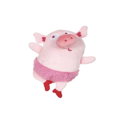 MORTEN SOLUM Розовый Свинья Плюшевый Брелок 15 см Рекомендуемая высота