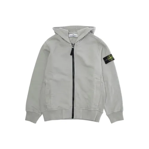 Stone Island Куртки и Пальто Серый Детский