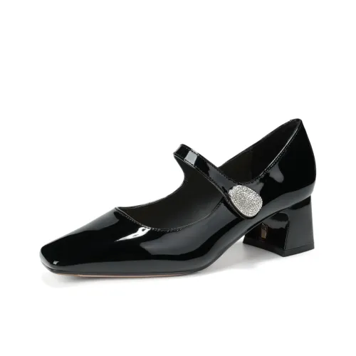 Zubumei Грубый каблук Высокие каблуки Женские