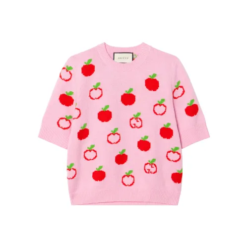 GUCCI Розовые Женские Свитеры