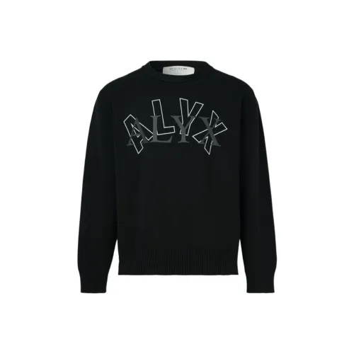 1017 ALYX 9SM совместный Черный Мужской Свитшот