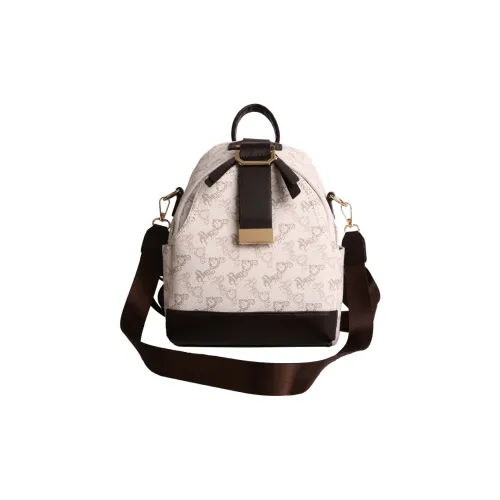 OSOCE ПУ (полиуретан) Рюкзак Стандартный Женский Белый Синий