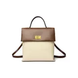 Белый и коричневый