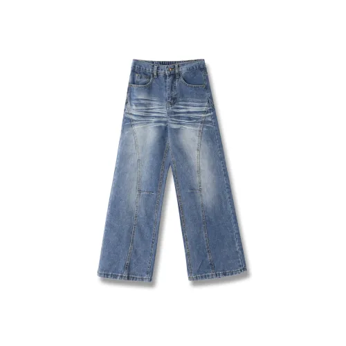 ESSEDANCES Blue Unisex Jeans ESSEDANCES Синий Унисекс Джинсы