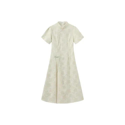 Aghr Короткий рукав Платье Женское