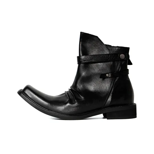 HUANXIANGZHE 18 см высокие ботинки Martin унисекс