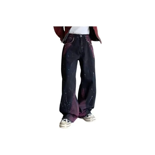 BAOMIKA Aurora Purple Унисекс Джинсы