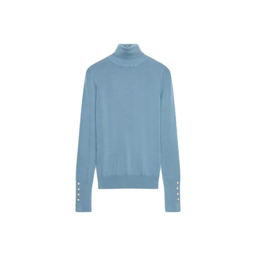 ZARA Средне-голубой Женский Трикотаж