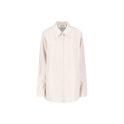 Rohe Бежевые Женские Рубашки