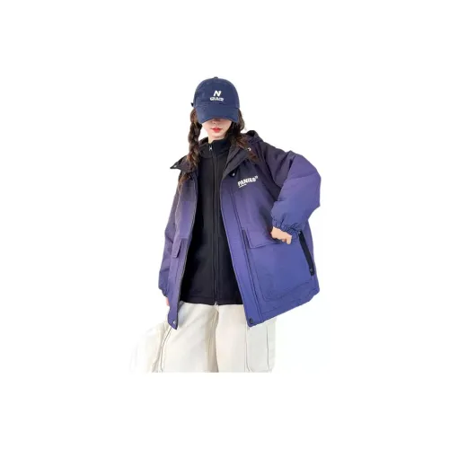 YUGUOGUO Фиолетовое пальто с подкладкой унисекс ветровка