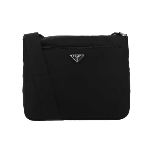 PRADA Однотонная Сумка через плечо Женская Черная