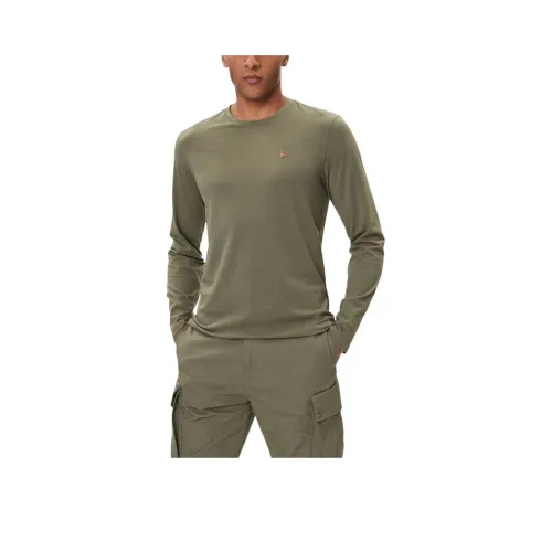 NAPAPIJRI Зеленые Мужские T-рубашки