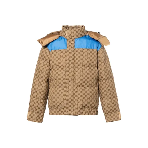 GUCCI FW23 Пуховик Мужской Бежевый