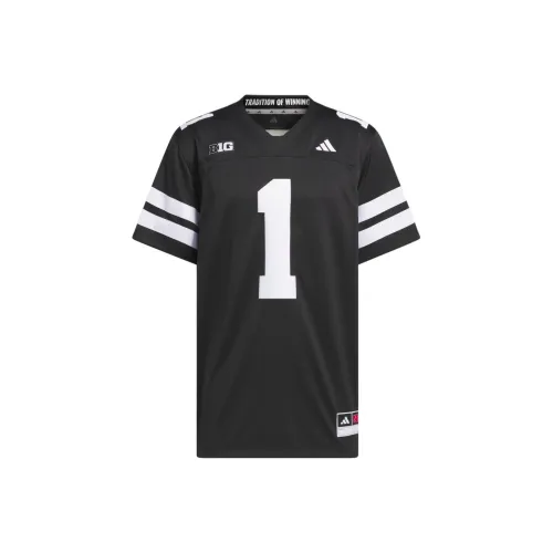 Adidas Nebraska Cornhuskers Premier STRATEGY Регби Джерси Мужской