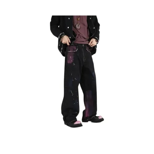 BAOMIKA Aurora Purple Унисекс Джинсы