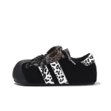 Леопардовый принт, черный.