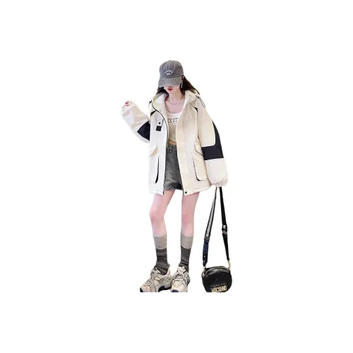 Mu Xiao Xin Укороченное пальто женское