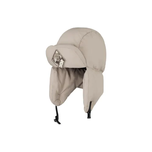 DIOR Хлопок Шапки-ушанки Унисекс Бежевый