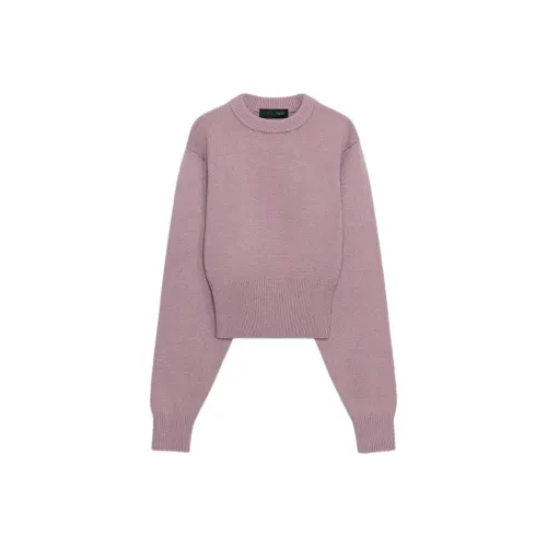 ZARA Светло-фиолетовый Женский Трикотаж