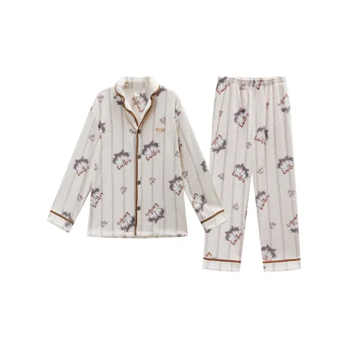 GUKOO x Disney Пижамный комплект Мужской Песочного цвета