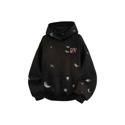 Duoyi Черный 90% Белый утиный пух Унисекс Пуховые куртки