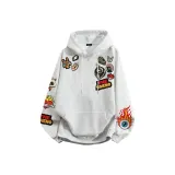 Бело-серый вереск [утолщенный с флисовой подкладкой]