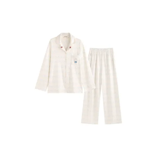 Wabi Town Пижамный комплект Женские Экрю