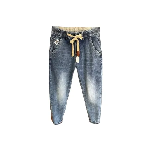 CAT'S PAW Синий Унисекс Джинсы