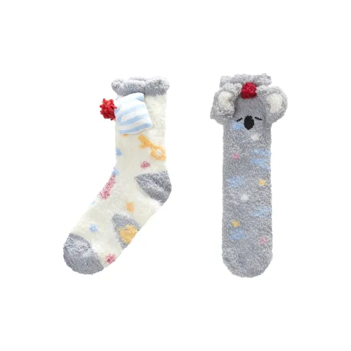 GUKOO Носки Crew Женские упаковка из 2 пар