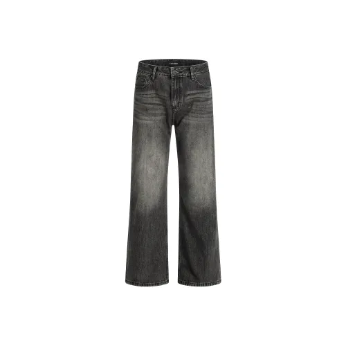 MR BENSE Черные Унисекс Джинсы