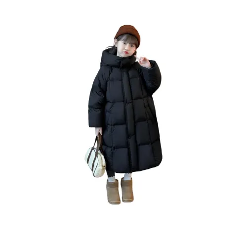 T.MOO Черный Школьный возраст Утеплённые куртки