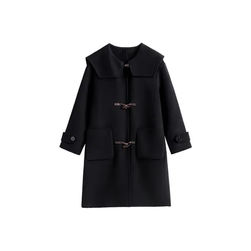 XIANSINIAO Черное Женское Пальто