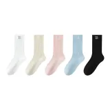 Белый+Бежевый  
Желтый+Балетный Розовый+Светло-Синий+Черный