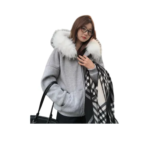 YICHEN Серый Женский Свитшот