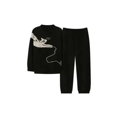 Sha Qian L857011 Черный Женские Пижамные Комплекты