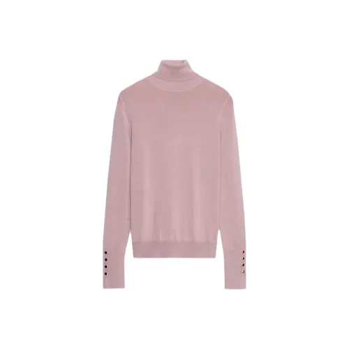 ZARA Earth Серый Розовый Женский Трикотаж