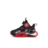 Чёрный Красный [Детская обувь для ходьбы, удобная, защита для стоп]