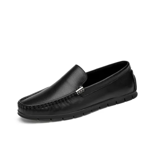 H2 Fashion Minimalist Style Удобная Мягкая Обувь Мужская Лоферы с Резиновой Подошвой Мужская