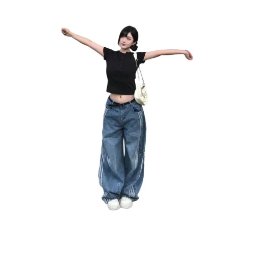 NRXX Blue Women's Jeans NRXX Синий Женские Джинсы