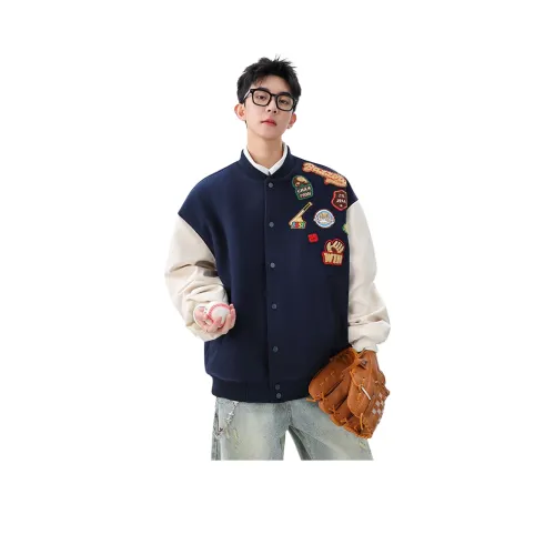 PANDA ADEVIL Бейсбольная куртка Пальто Мужской