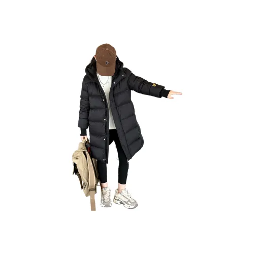 T.MOO Черный Школьный возраст Пуховики