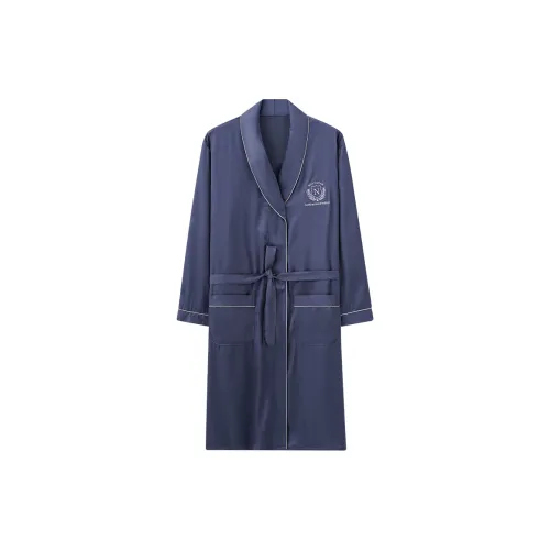 MADALLO Темно-синий Мужской Банные халаты