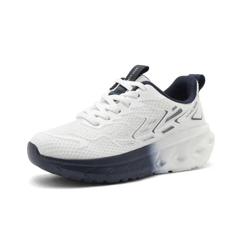 Kung Fu Partners Устойчивые к истиранию Отскок Легкий Амортизация Низкий Топ Беговые кроссовки Подростки