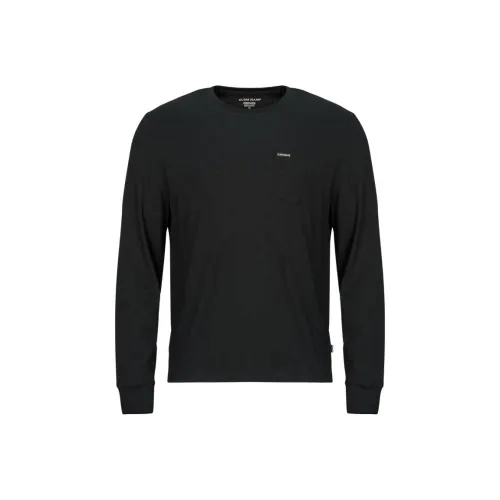 GUESS JEANS Мужские черные футболки