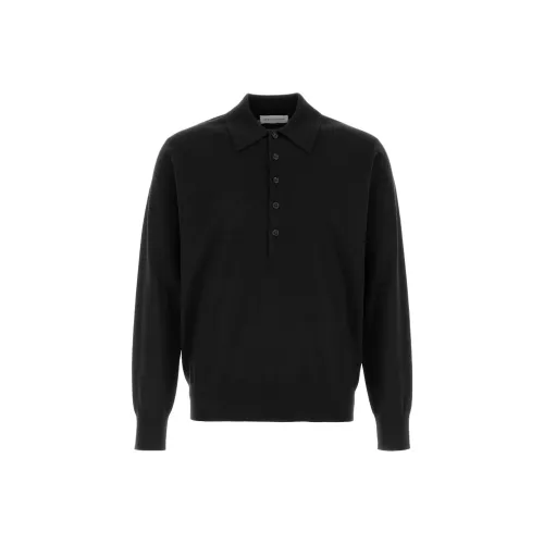 DRIES VAN NOTEN Мужские черные свитеры